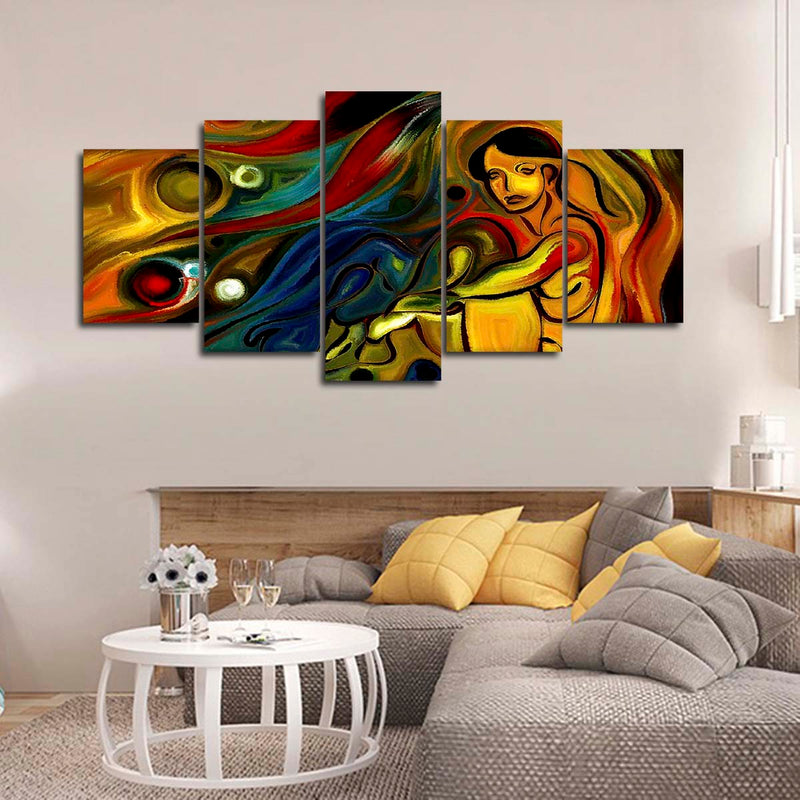 Portrait Abstract Wall Art