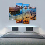 Lake Tahoe Stones Wall Art