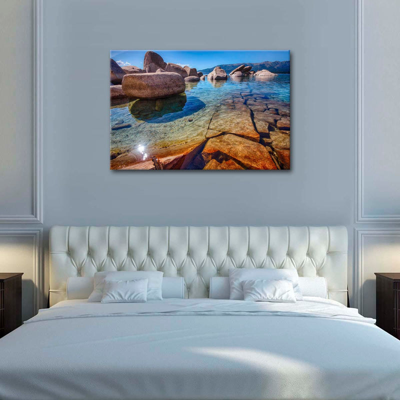Lake Tahoe Stones Wall Art