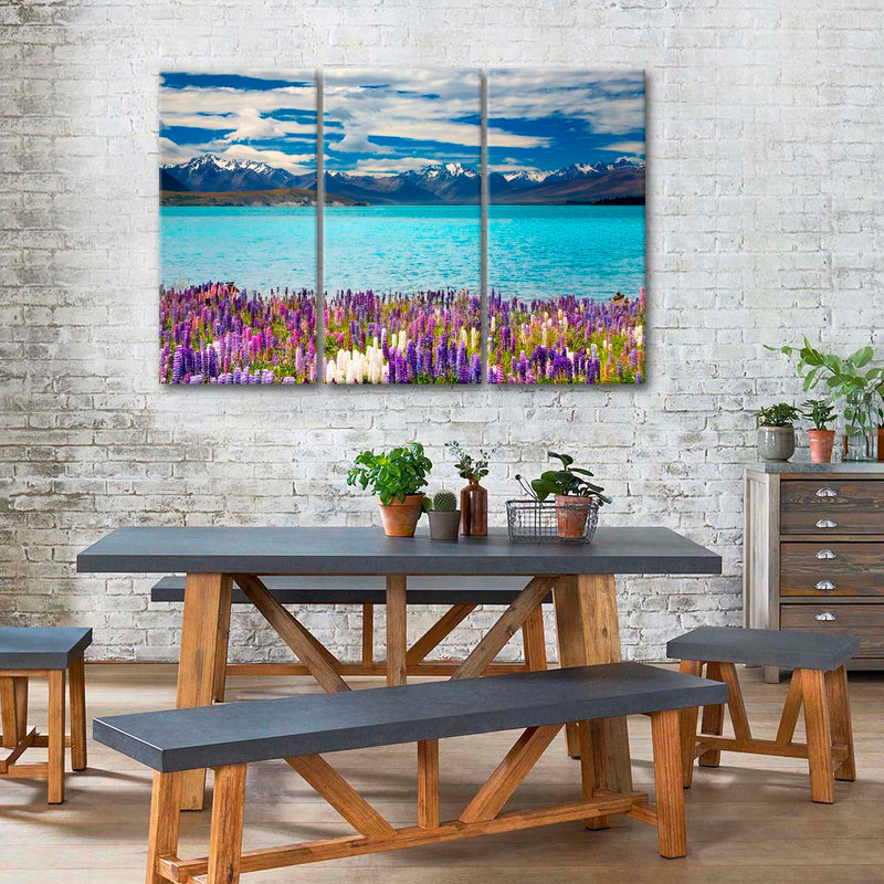 Lake Tekapo Mountain Wall Art