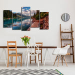 Lake Walkway Wall Art