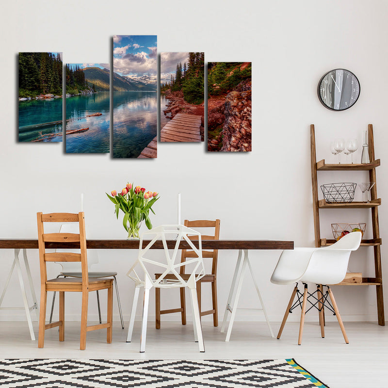Lake Walkway Wall Art