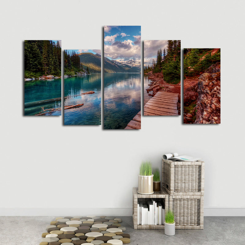 Lake Walkway Wall Art