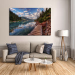 Lake Walkway Wall Art