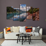 Lake Walkway Wall Art