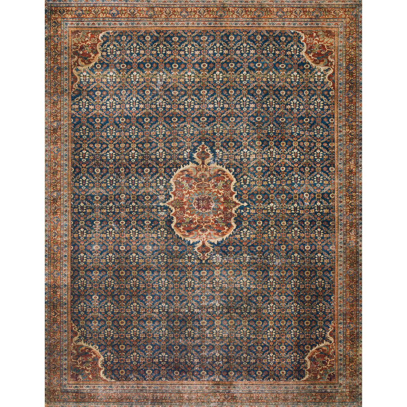 Layla Blue/Spice Rug