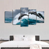 Leaping Dolphins Wall Art