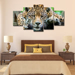 Lazy Leopard Wall Art
