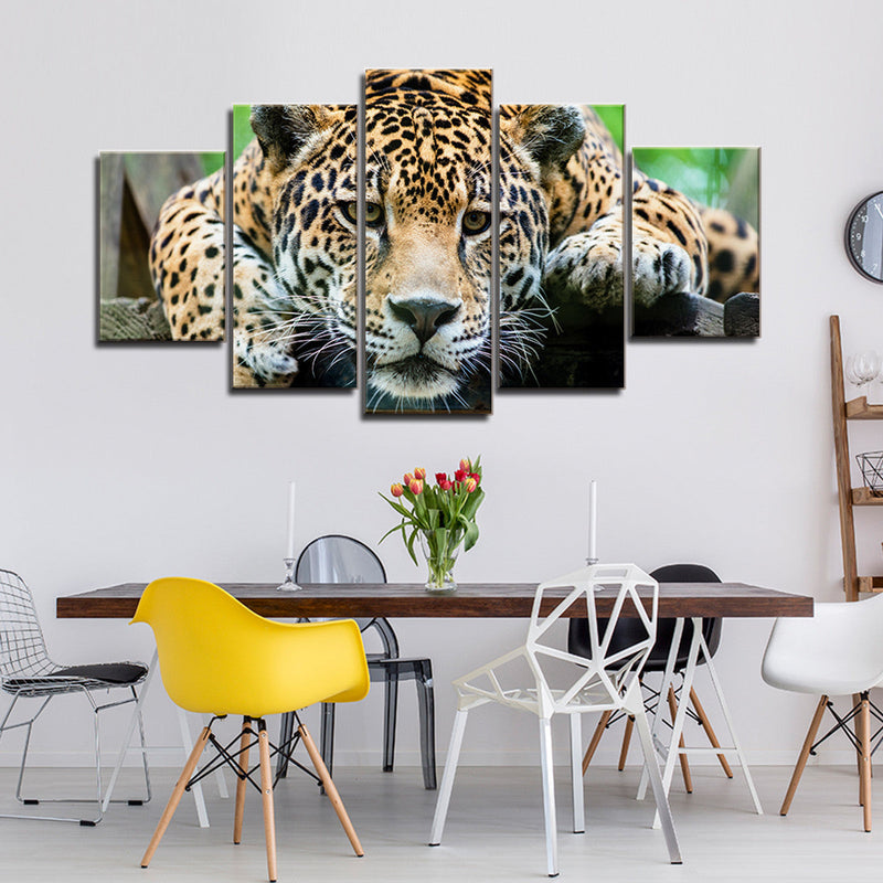 Lazy Leopard Wall Art