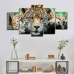 Lazy Leopard Wall Art
