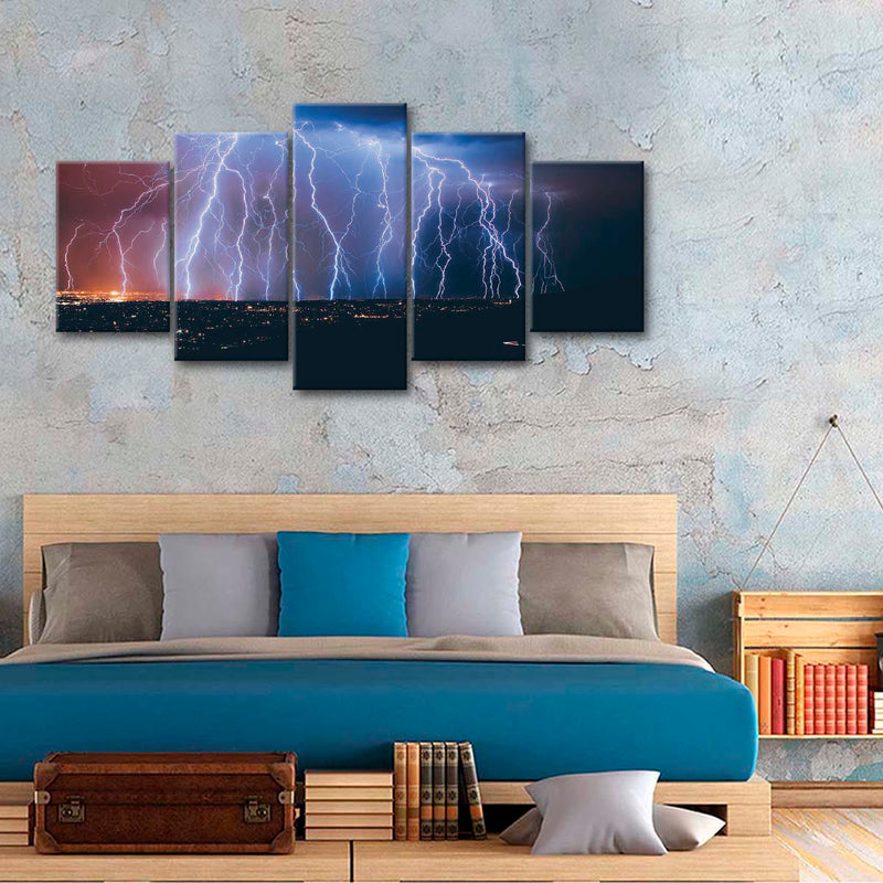 Lightning Strikes Wall Art
