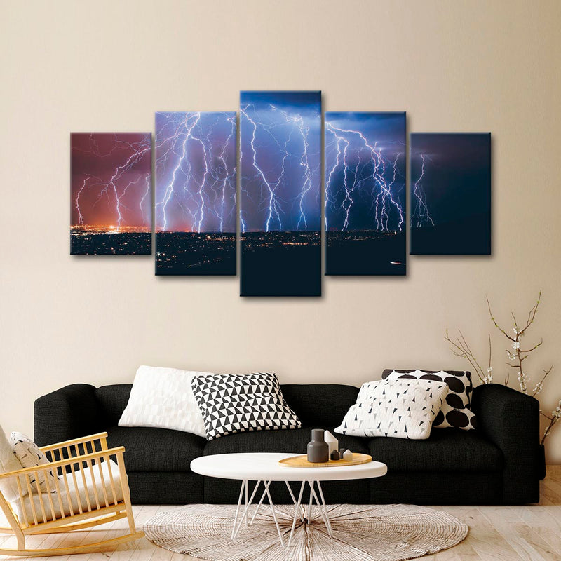 Lightning Strikes Wall Art