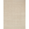 Ollie Oatmeal/Ivory Hand-Knotted Rug