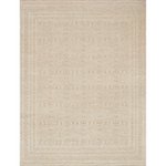 Ollie Oatmeal/Ivory Hand-Knotted Rug