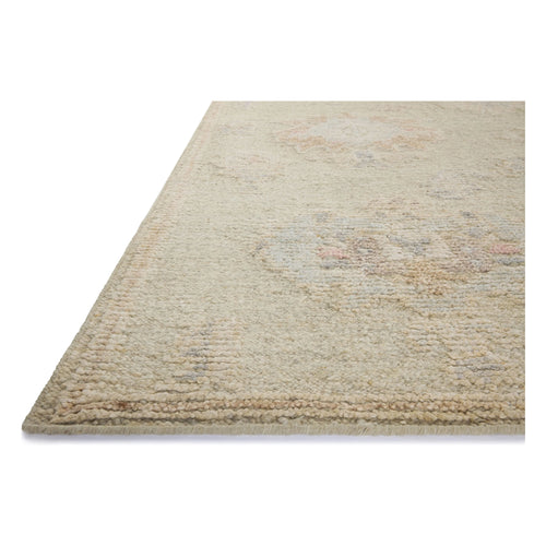Adelaide Sage / Multi Hand-Knotted Rug