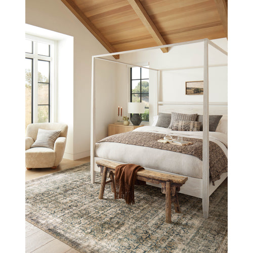 Amber Lewis x Loloi Morgan Navy / Sand Rug