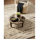 Amber Lewis x Loloi Briyana Natural / Black Hand-Knotted Rug