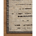 Amber Lewis x Loloi Briyana Natural / Black Hand-Knotted Runner