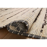 Amber Lewis x Loloi Briyana Natural / Black Hand-Knotted Runner