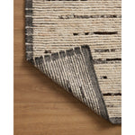 Amber Lewis x Loloi Briyana Natural / Black Hand-Knotted Runner