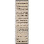 Amber Lewis x Loloi Briyana Natural / Black Hand-Knotted Runner