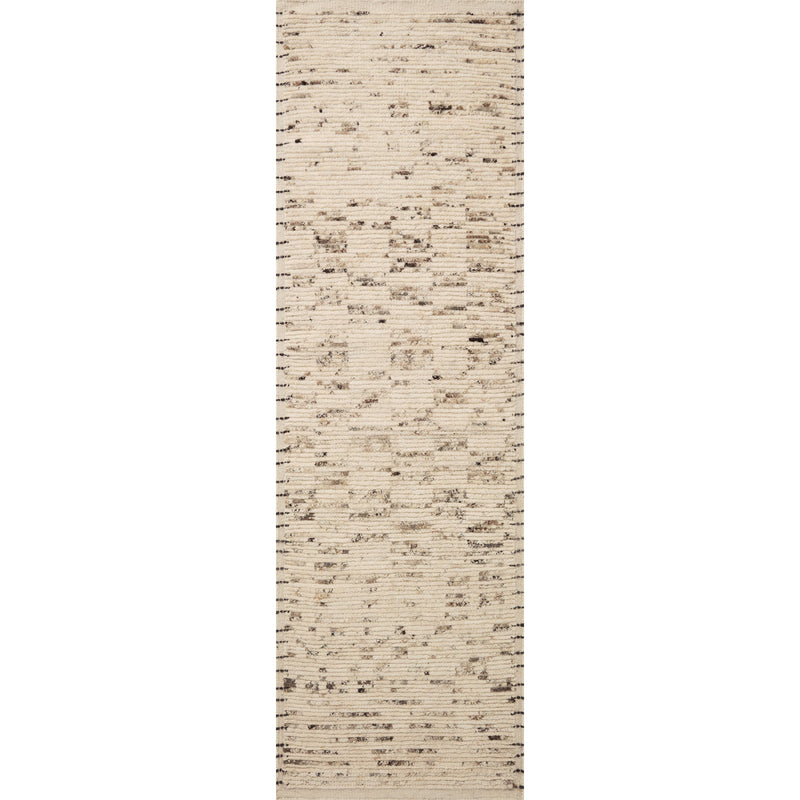 Amber Lewis x Loloi Briyana Natural / Granite Hand-Knotted Runner