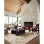 Amber Lewis x Loloi Briyana Natural / Stone Hand-Knotted Rug