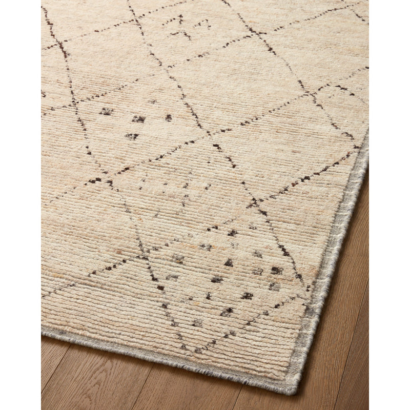 Amber Lewis x Loloi Briyana Natural / Stone Hand-Knotted Runner