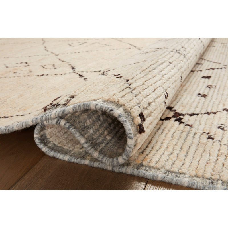 Amber Lewis x Loloi Briyana Natural / Stone Hand-Knotted Runner