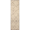 Amber Lewis x Loloi Briyana Natural / Stone Hand-Knotted Runner