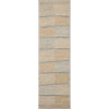 Amber Lewis x Loloi Briyana Sky / Wheat Hand-Knotted Rug