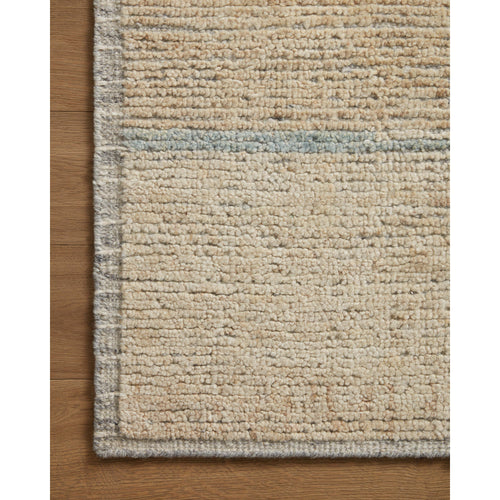Amber Lewis x Loloi Briyana Sky / Wheat Hand-Knotted Runner