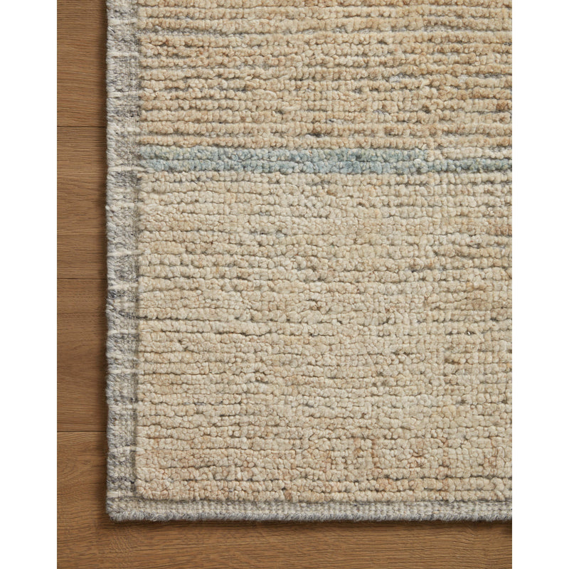Amber Lewis x Loloi Briyana Sky / Wheat Hand-Knotted Rug