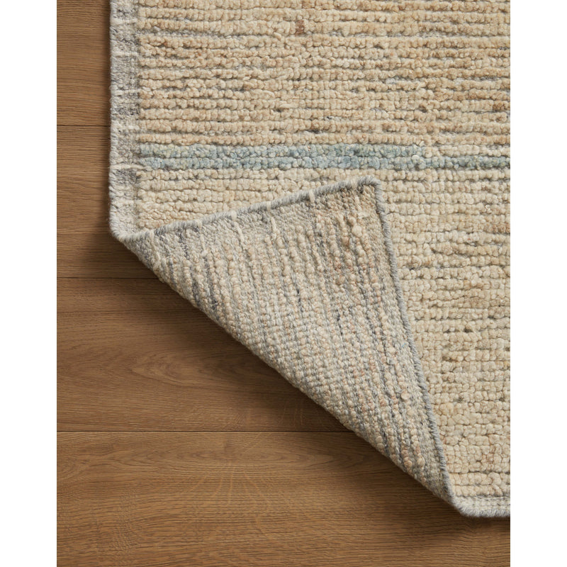 Amber Lewis x Loloi Briyana Sky / Wheat Hand-Knotted Runner