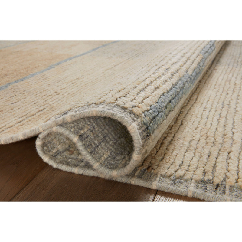 Amber Lewis x Loloi Briyana Sky / Wheat Hand-Knotted Runner