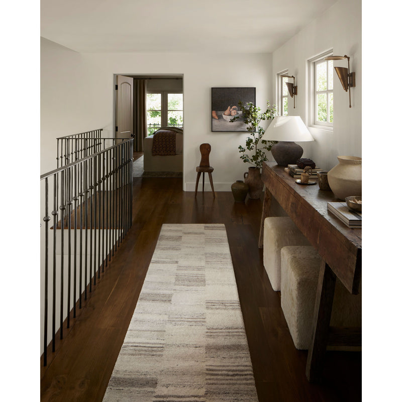 Amber Lewis x Loloi Rocky Ivory / Dove Rug
