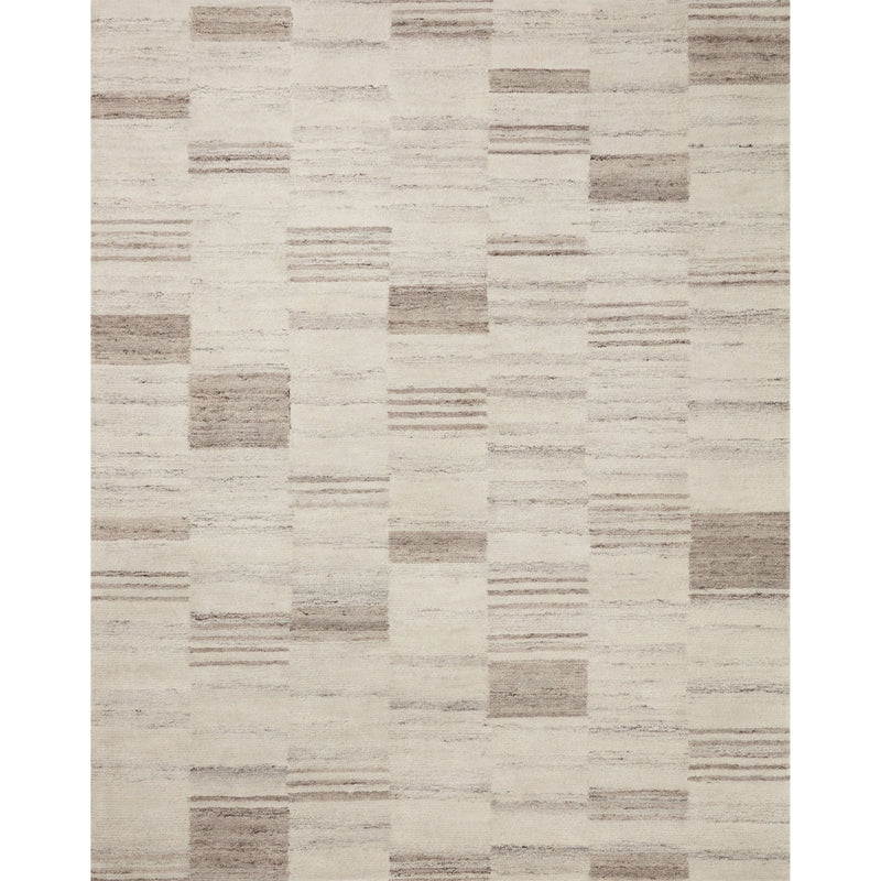 Amber Lewis x Loloi Rocky Ivory / Dove Rug
