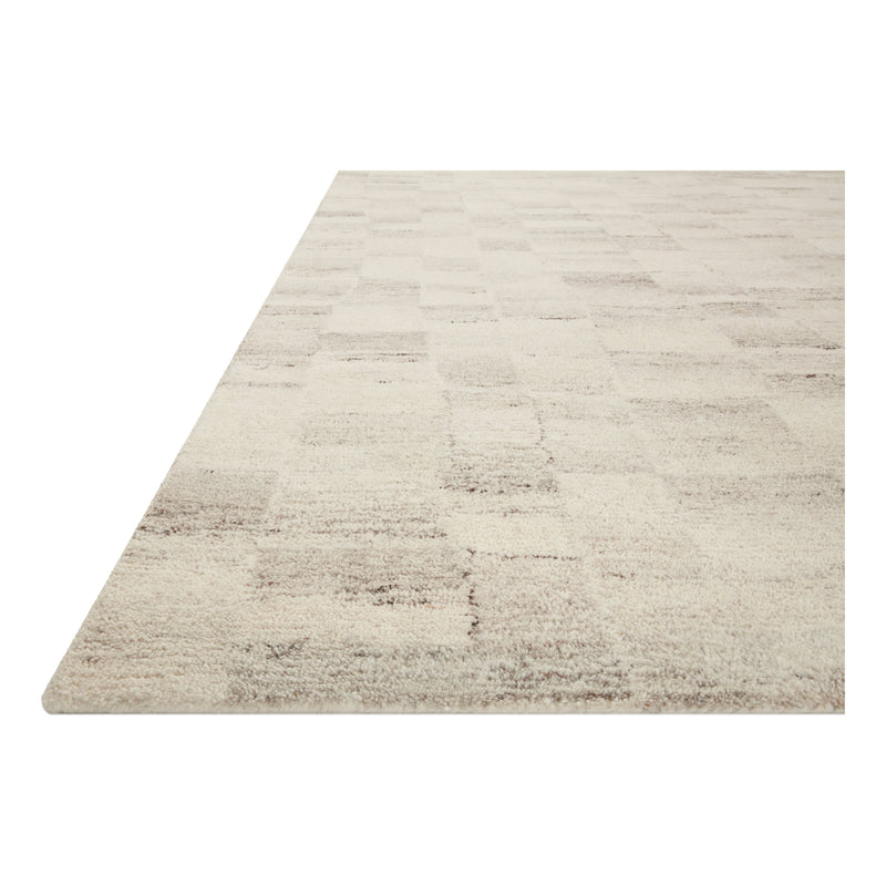 Amber Lewis x Loloi Rocky Ivory / Silver Rug