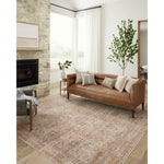 Angela Rose x Loloi Blake Oatmeal / Spice Rug