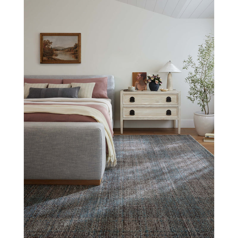 Angela Rose x Loloi Ember Denim / Charcoal Rug