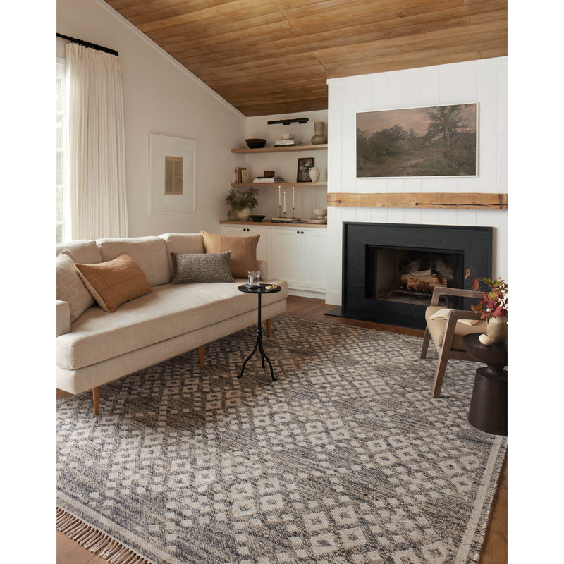 Angela Rose x Loloi Rivers Denim / Ivory Rug