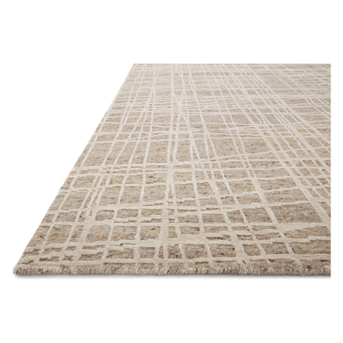 Atlas Taupe / Beige Hand-Knotted Rug