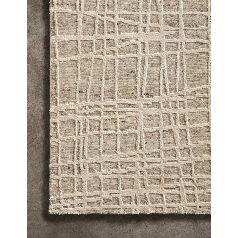 Atlas Taupe / Beige Hand-Knotted Rug