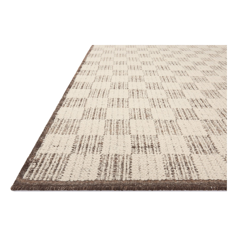 Brigette Romanek x Loloi Knox Ivory / Mocha Rug