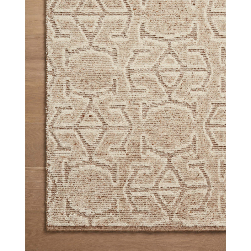 Carrier & Company x Loloi Franklin Beige / Taupe Hand-Knotted Rug
