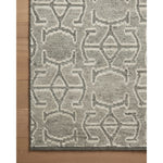 Carrier & Company x Loloi Franklin Dove / Graphite Hand-Knotted Rug