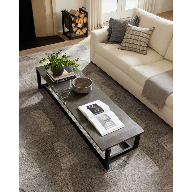 Carrier & Company x Loloi Franklin Stone / Dove Hand-Knotted Rug