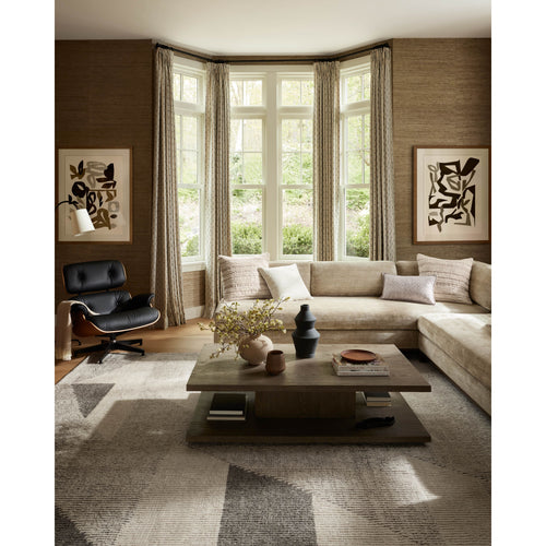 Carrier & Company x Loloi Vestry Ivory / Natural Hand-Knotted Rug