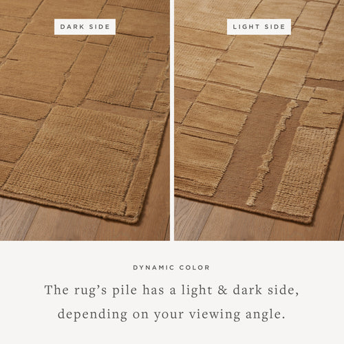 Carrier & Company x Loloi Walker Gold Hand-Knotted Rug