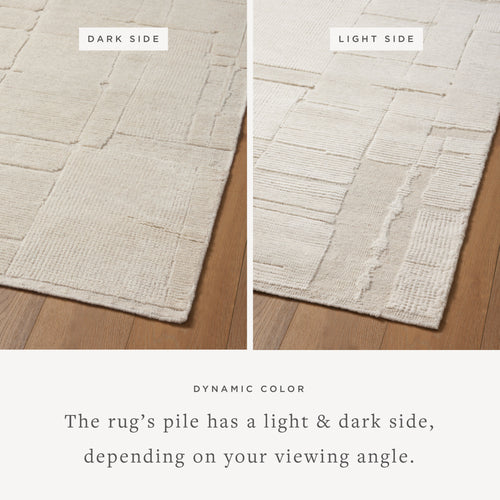 Carrier & Company x Loloi Walker Ivory Hand-Knotted Rug